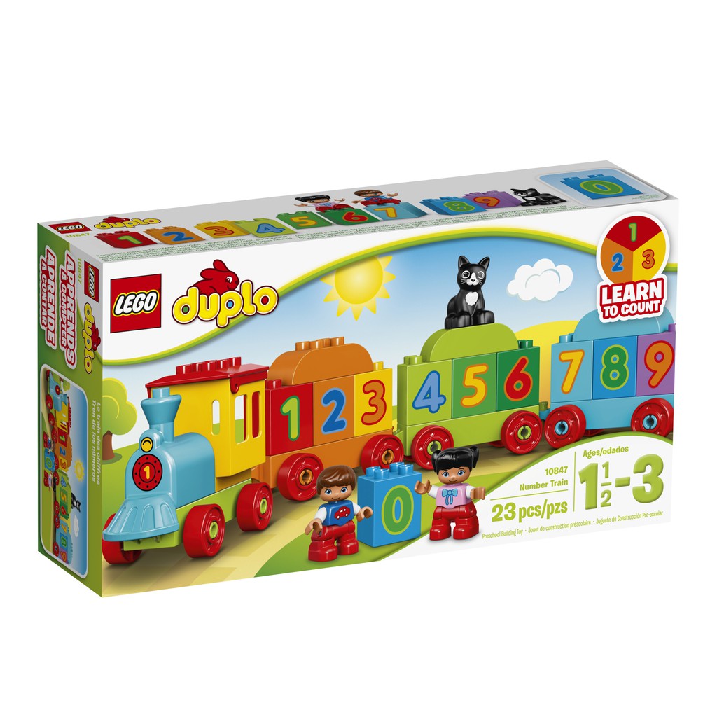 lego duplo my first number train 10847