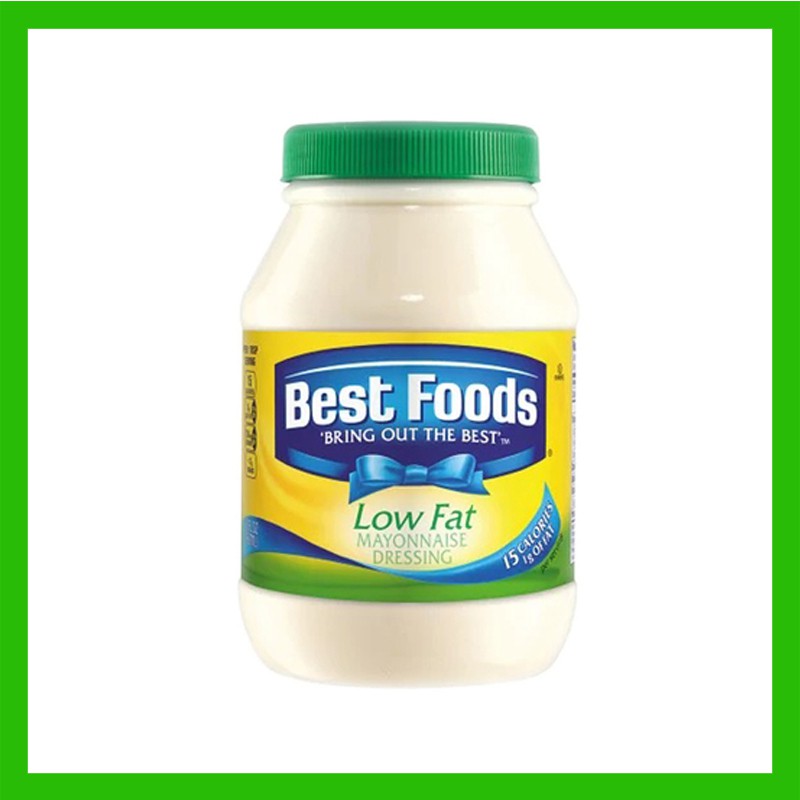 Best Foods Low Fat Mayonnaise Dressing 850g Shopee Philippines