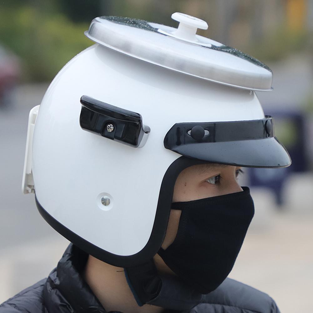 Funny Rice Cooker Helmet Road Bike Riding Helmets Alternative