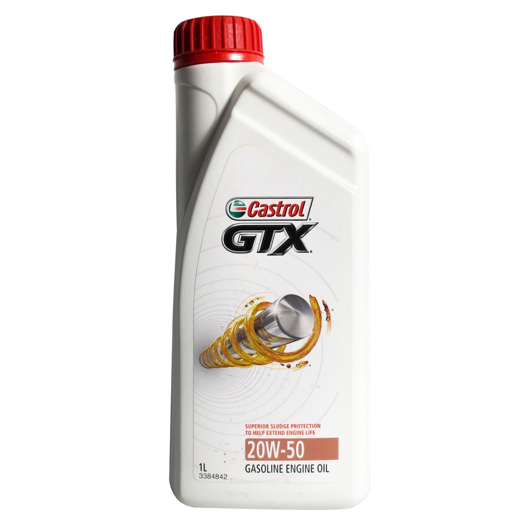 Castrol GTX 20W50 Gasoline Engine Oil 1L Shopee Philippines