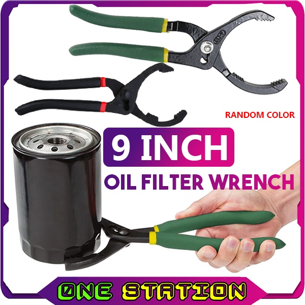 9 Inch Adjustable Oil Filter Plier Wrench Tool Hand Tool Automotive