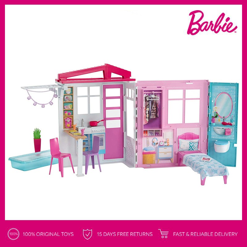 free barbie house
