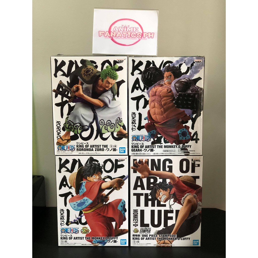 Banpresto King Of Artist One Piece Shopee Philippines