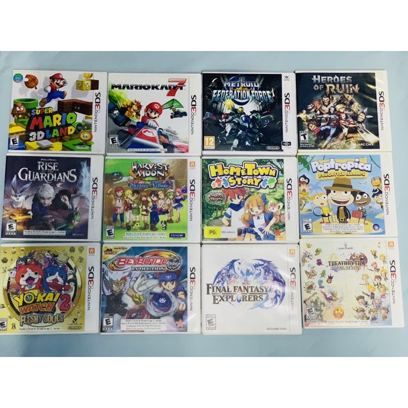final fantasy 3ds games
