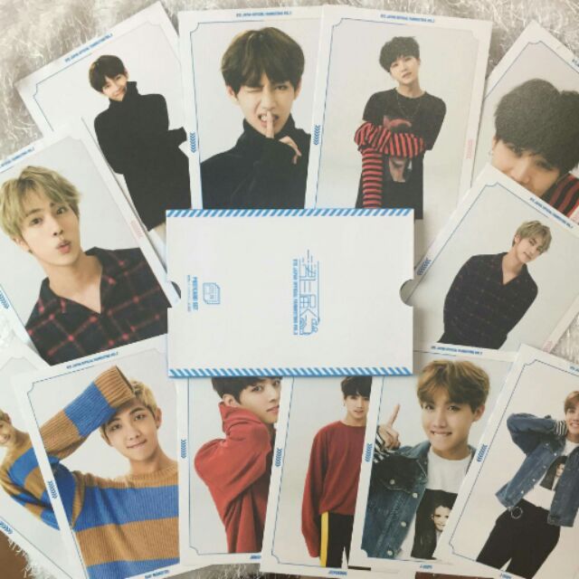 Bts Japan Official Fanmeeting Vol 3 Postcards Shopee Philippines