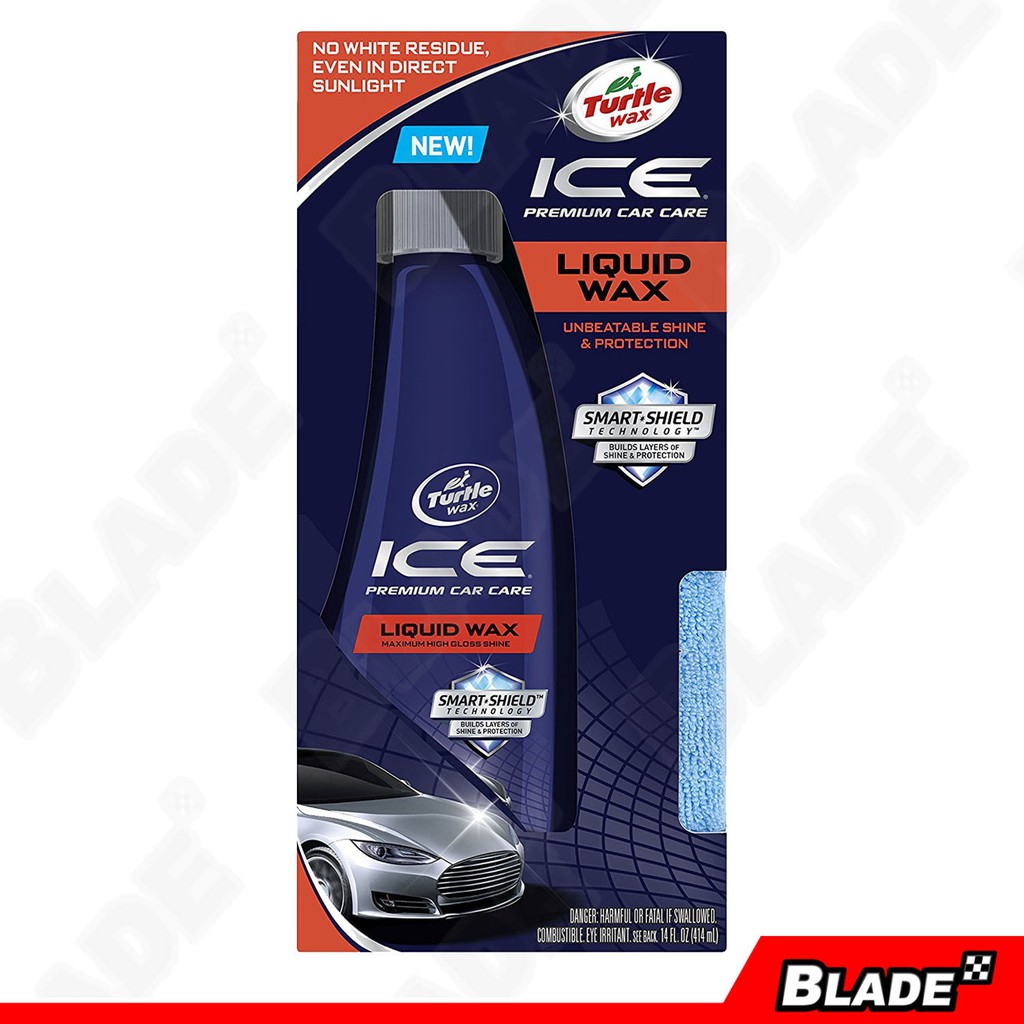 Turtle Wax Ice Premium Car Care T-468 Liquid Wax 414mL | Shopee Philippines