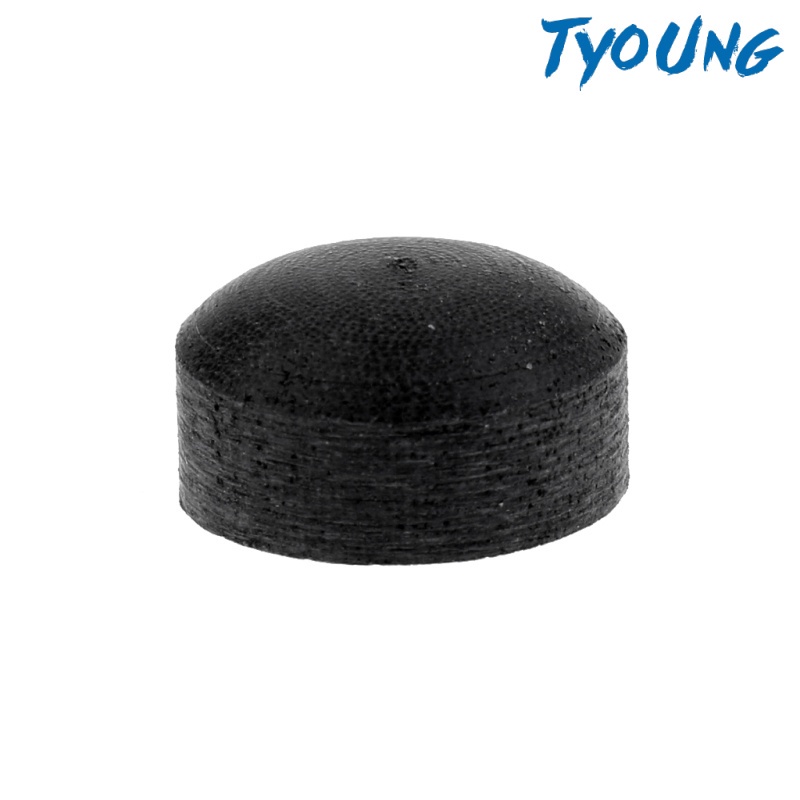 [New] Glueon Cue Tips for Jump and Break Pool Cue, Black, 13mm