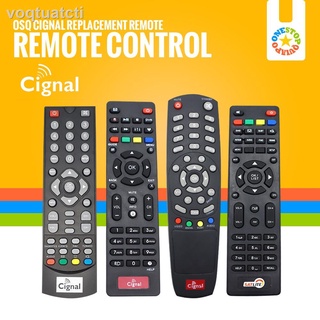 【Spot goods】✿OSQ Replacement Cignal Remote Control for HD TV Box Satlite