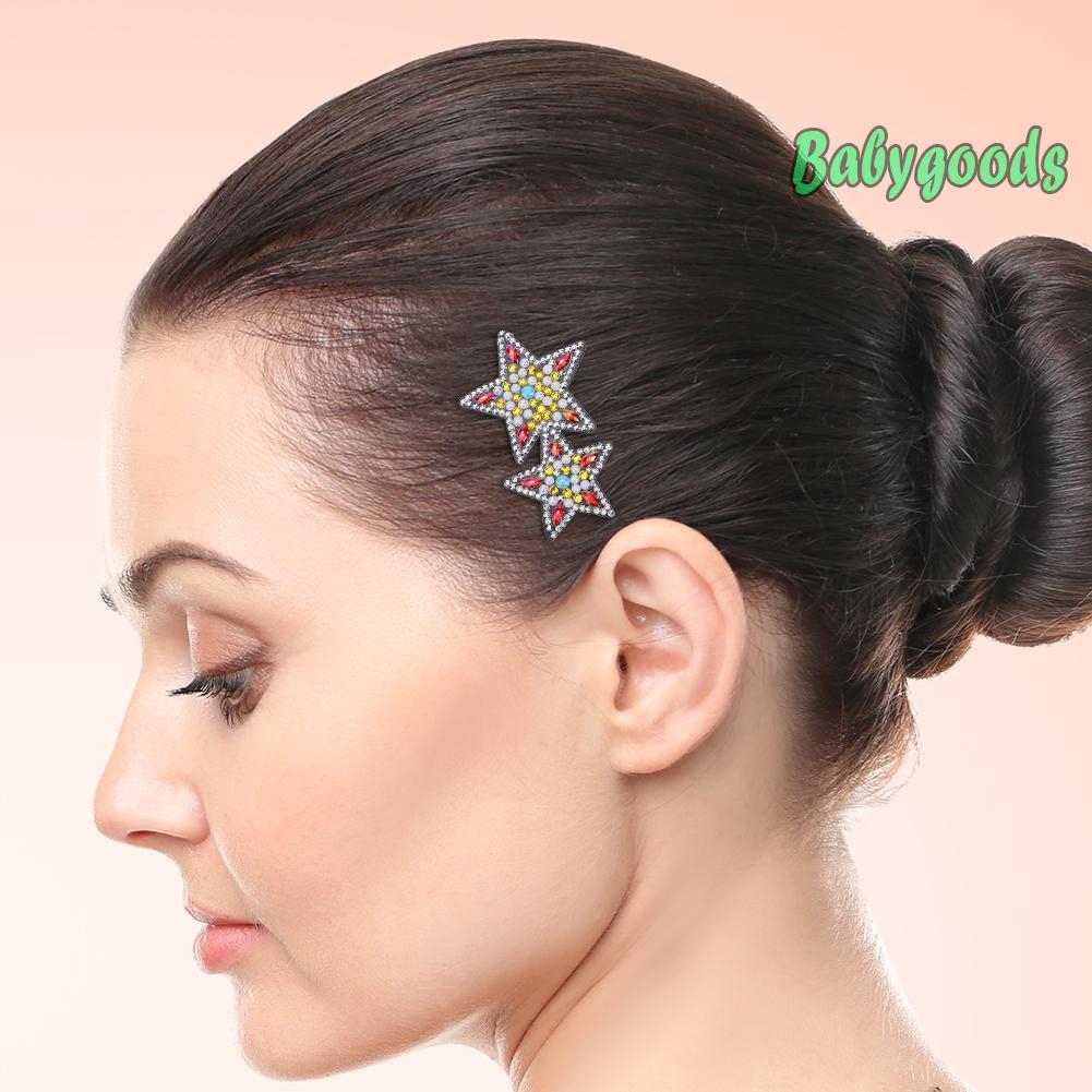 real diamond hair pins