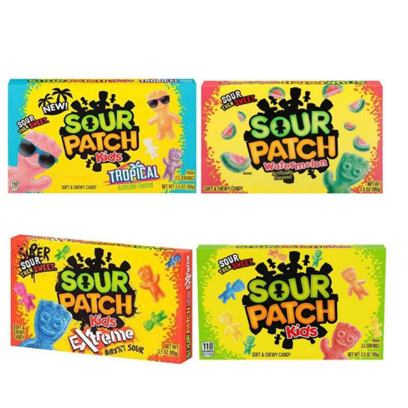 Sour Patch Kids Gummy Candy | Tropical | Watermelon | Original ...