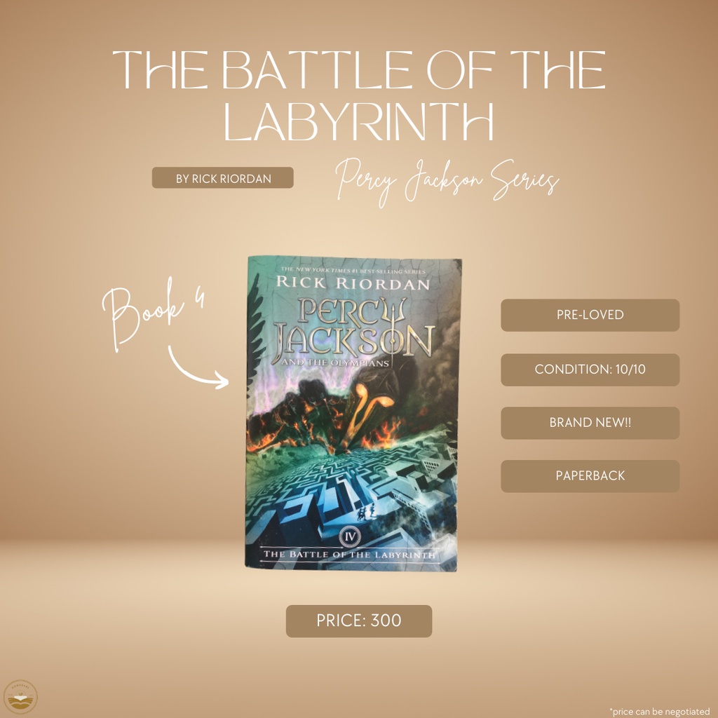 The Battle of the Labyrinth (Book 4 of the Percy Jackson Series