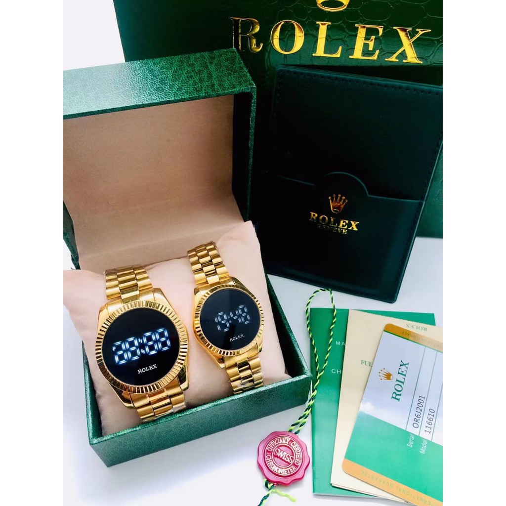 ROLEX Watch Digital Touch Mens Watch for Men Ladies Watch for Women ...