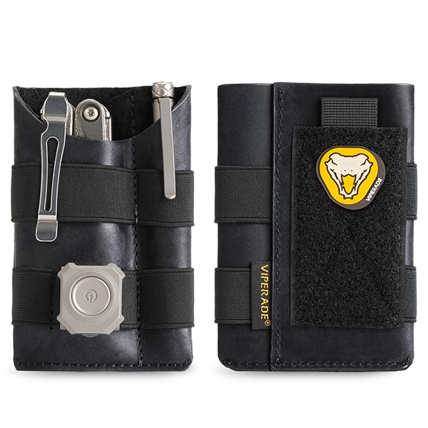 PL5 Pocket Organizer Leather Sheath, EDC Organizer with DIY Patch Area Shopee Philippines