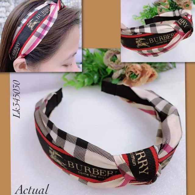 burberry headband mens