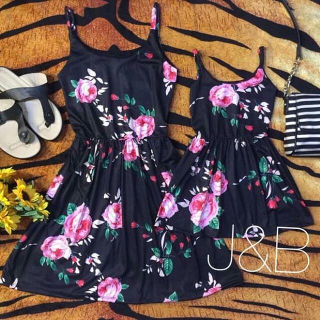 mother daughter set dress