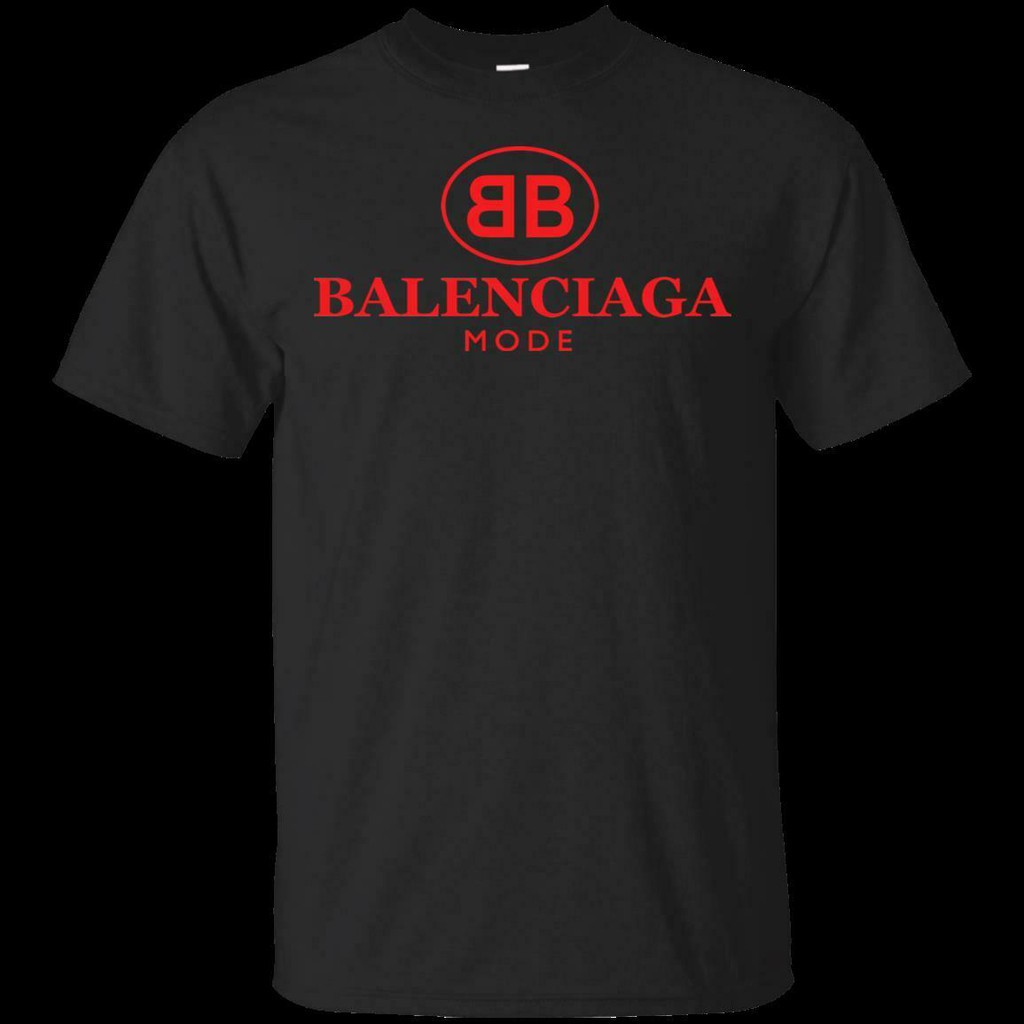 Black Navy Blue T Shirt Balenciaga 2bb Mode Short Sleeve Shopee Philippines