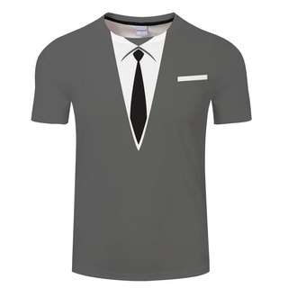 Bow Tie 3D T shirts Summer Men T shirt Tuxedo Retro Tie Suit 3D Print Tshirt Casual Short Sleeve Str #6