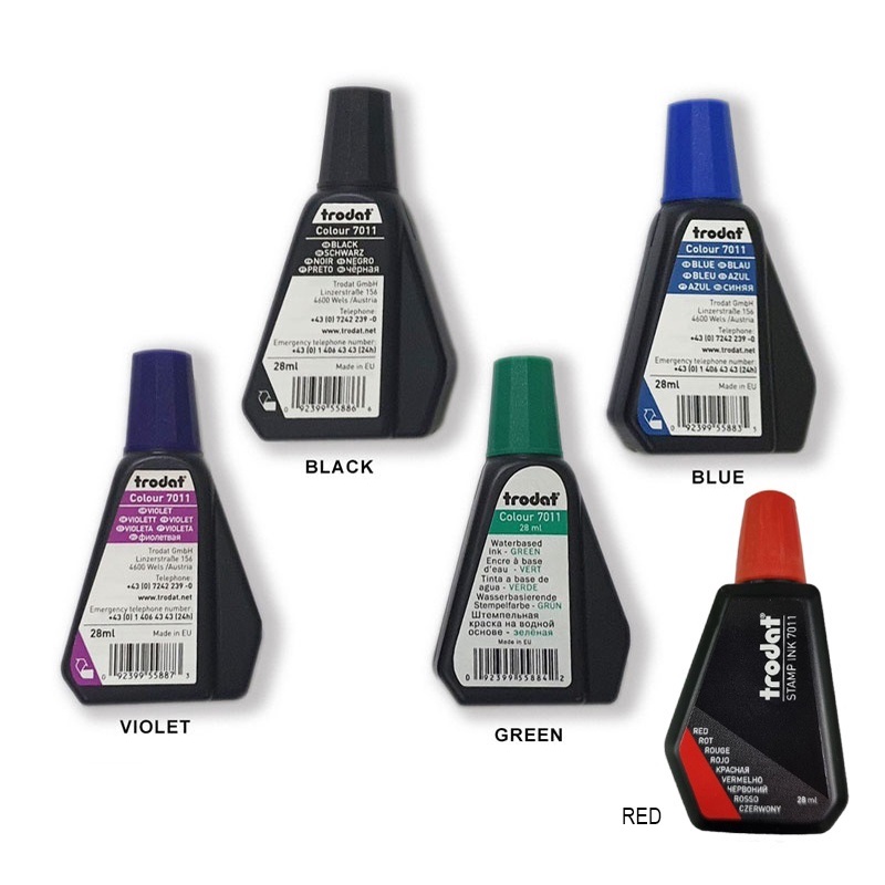 TRODAT PRINTY INK REFILL ONLY 7011 (28ML/BOTTLE) Shopee Philippines