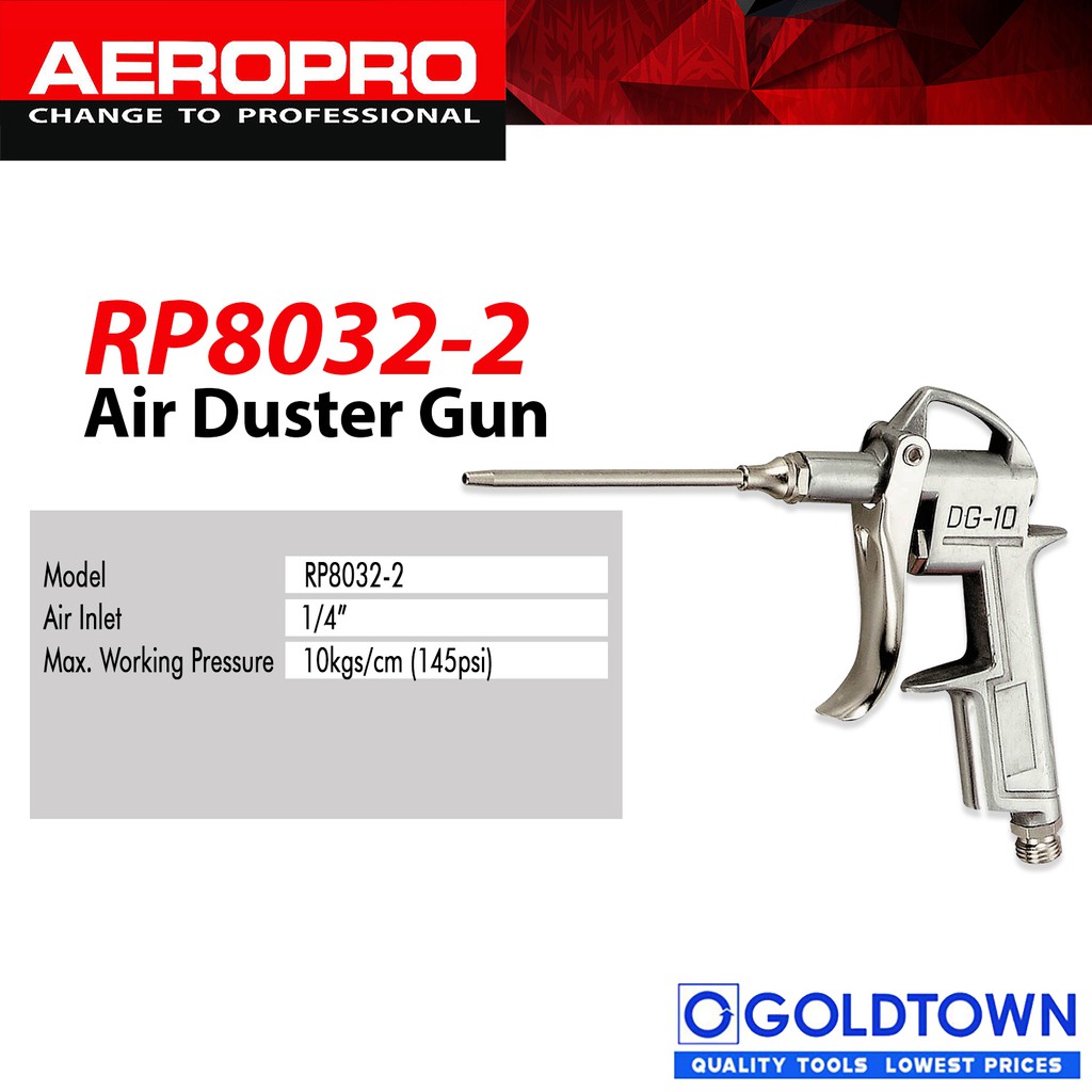Aeropro Air blow gun R80322 Original Heavy Duty Top Quality Shopee Philippines