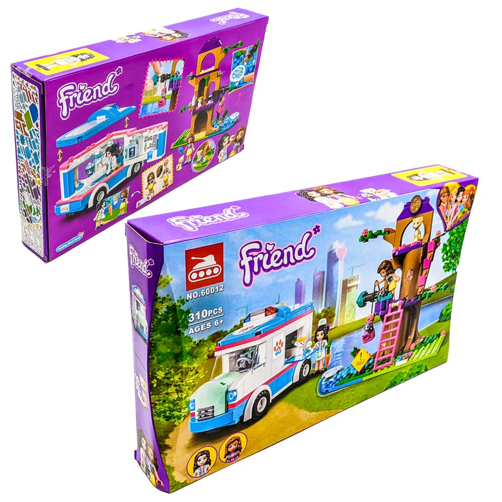 Lego Friend Assembly Toy Set, Lego Friend Style Puzzle Various Models