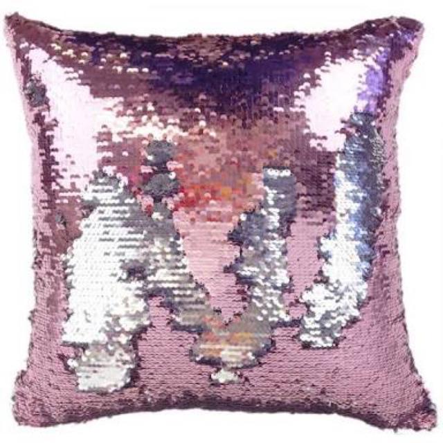 pink mermaid pillow