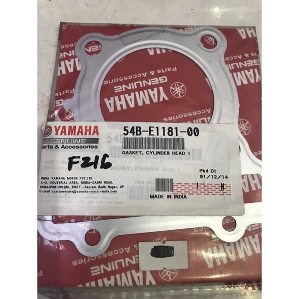 fz16 cylinder head gasket genuine Shopee Philippines