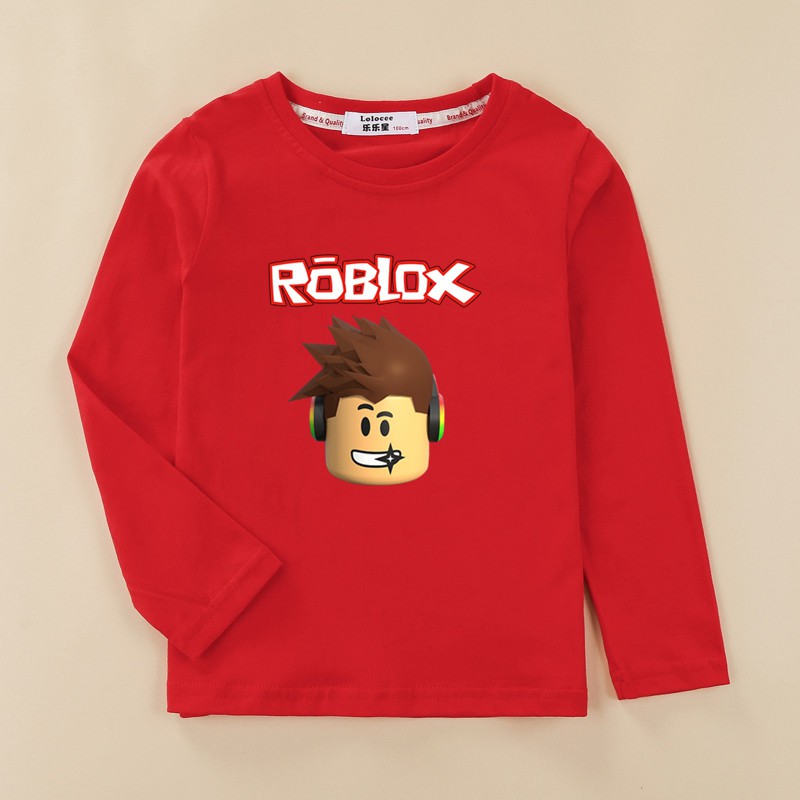 Roblox Long Sleeve Shirt Kids Fashion Tshirt Boy Spring Top - 2020 roblox game print kids t shirt pants 2019 spring print