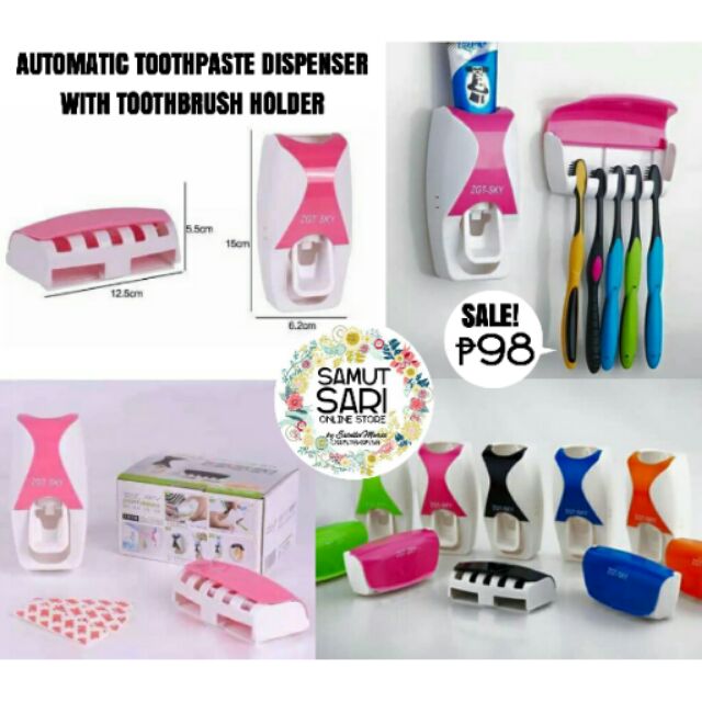 AUTOMATIC TOOTHPASTE DISPENSER (ZGT SKY) Shopee Philippines