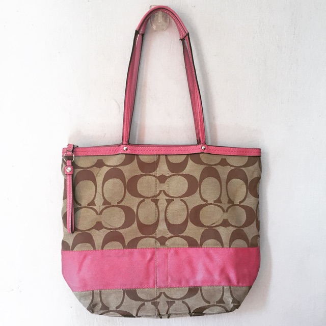 pink canvas tote bags