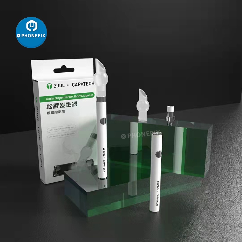 Silicone Head Rosin Dispenser Pen No Need Soldering Iron for Mobile Phone Short Circuit Repair