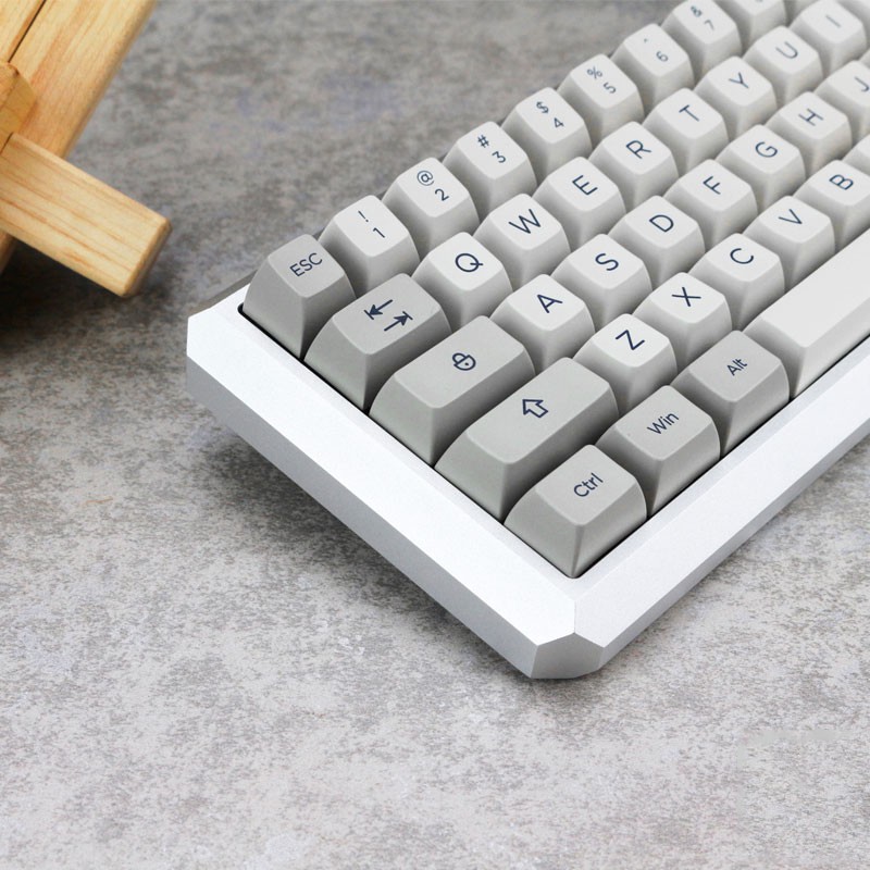 IBM Retro Gray Keycaps PBT keycap SA Profile Sublimation Mechanical
