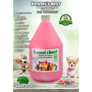 100%madre de cacao Dog shampoo w/conditioner(Bubble gum scent)