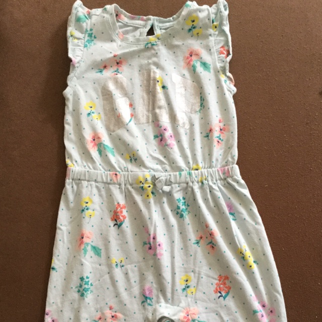 gap floral jumpsuit