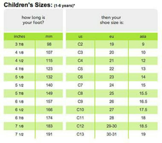 crocs size for 4 year old