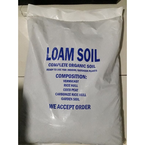 LOAM SOIL 8 Kilos (LUPA PANGHALAMAN). Ready To Use For: Ornamental ...