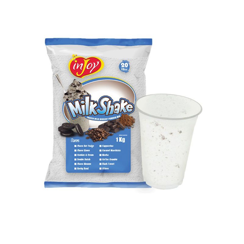 Injoy cookies & cream milkshake 1kg Shopee Philippines