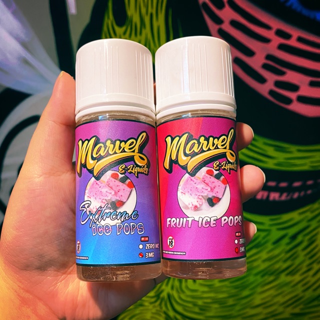 Marvel E-Liquids 100ml Freebase Vape Juice | Shopee ...