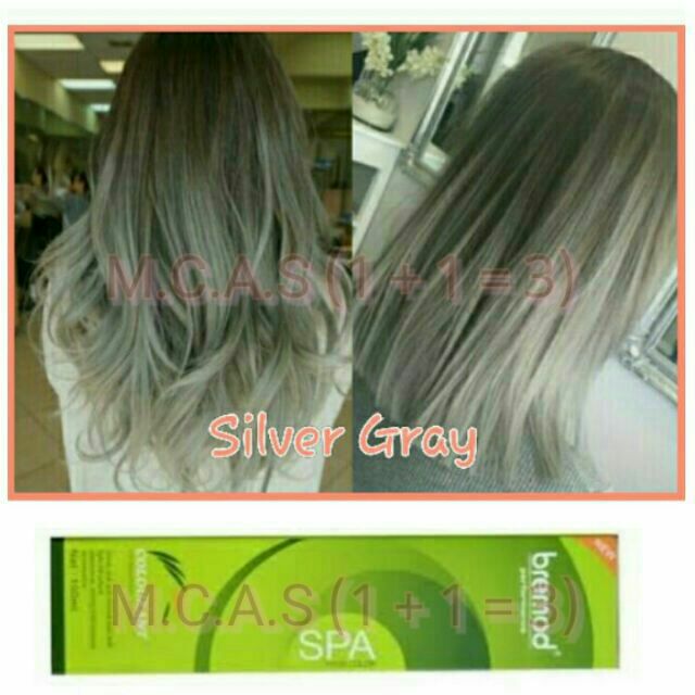 Silver Grey Hair Color Shopee Philippines