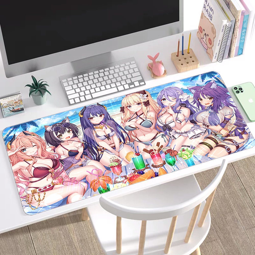 Gaming Mouse Pad Anime Sexy Girls Cute Kawaii Mouse Pad Large Size Hentai Mouse Pad Gaming