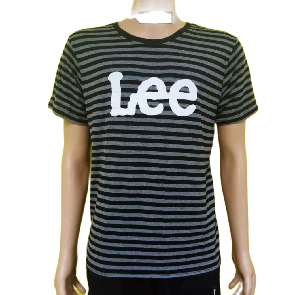 T-shirt for men LEE BRAND 100% cotton GRAB NOW MANY DESIGNS TO CHOOSE FROM.  MATERIAL: cotton | Shopee Philippines