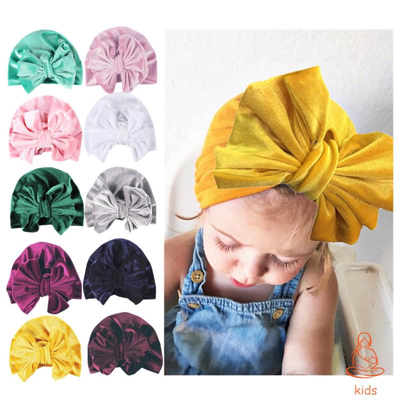 newborn baby girl turban hat