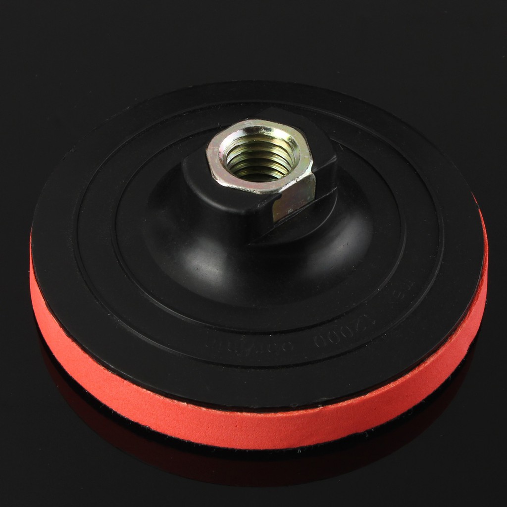 Backing Plate M10 M14 Hook & Loop Polishing Buffing Pad Backer 3 4 5 6