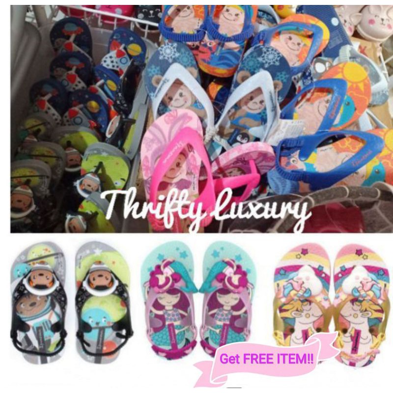 ipanema baby sandals