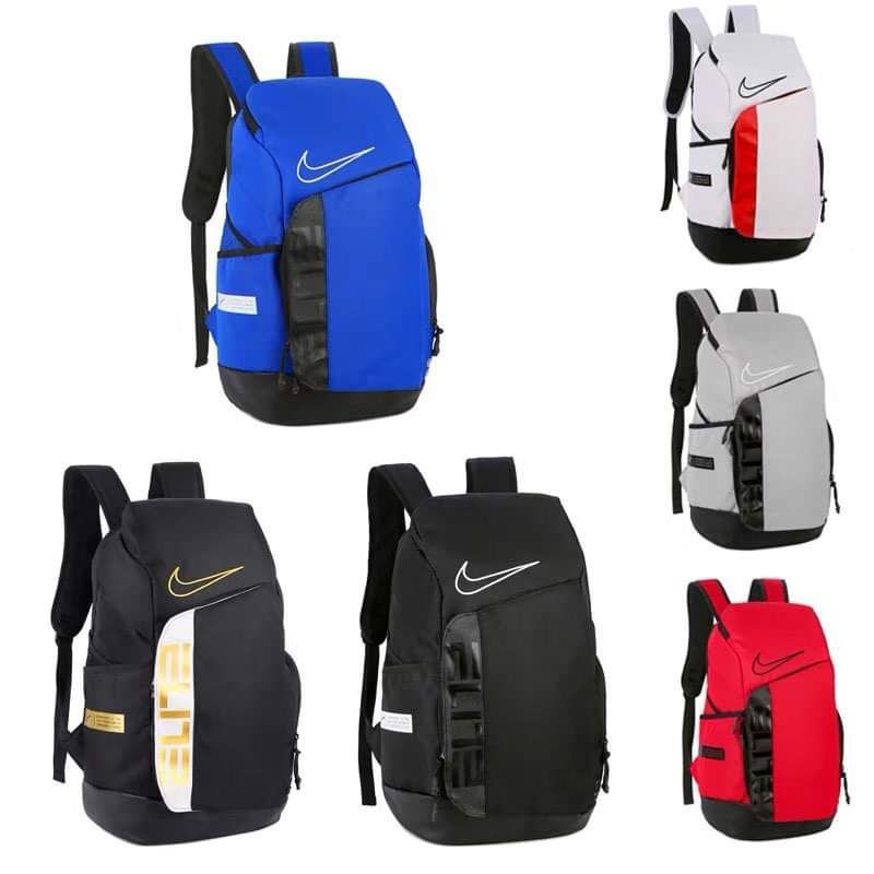 nike elite backpack grey