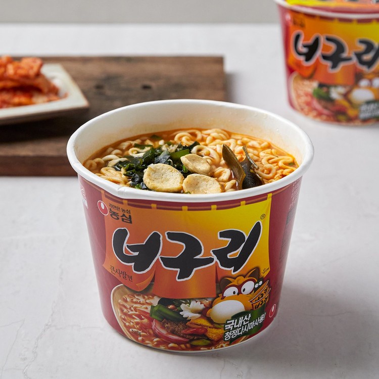 [Nongshim] Neoguri UdonStyle Spicy Seafood Ramyun 111g Big Cup