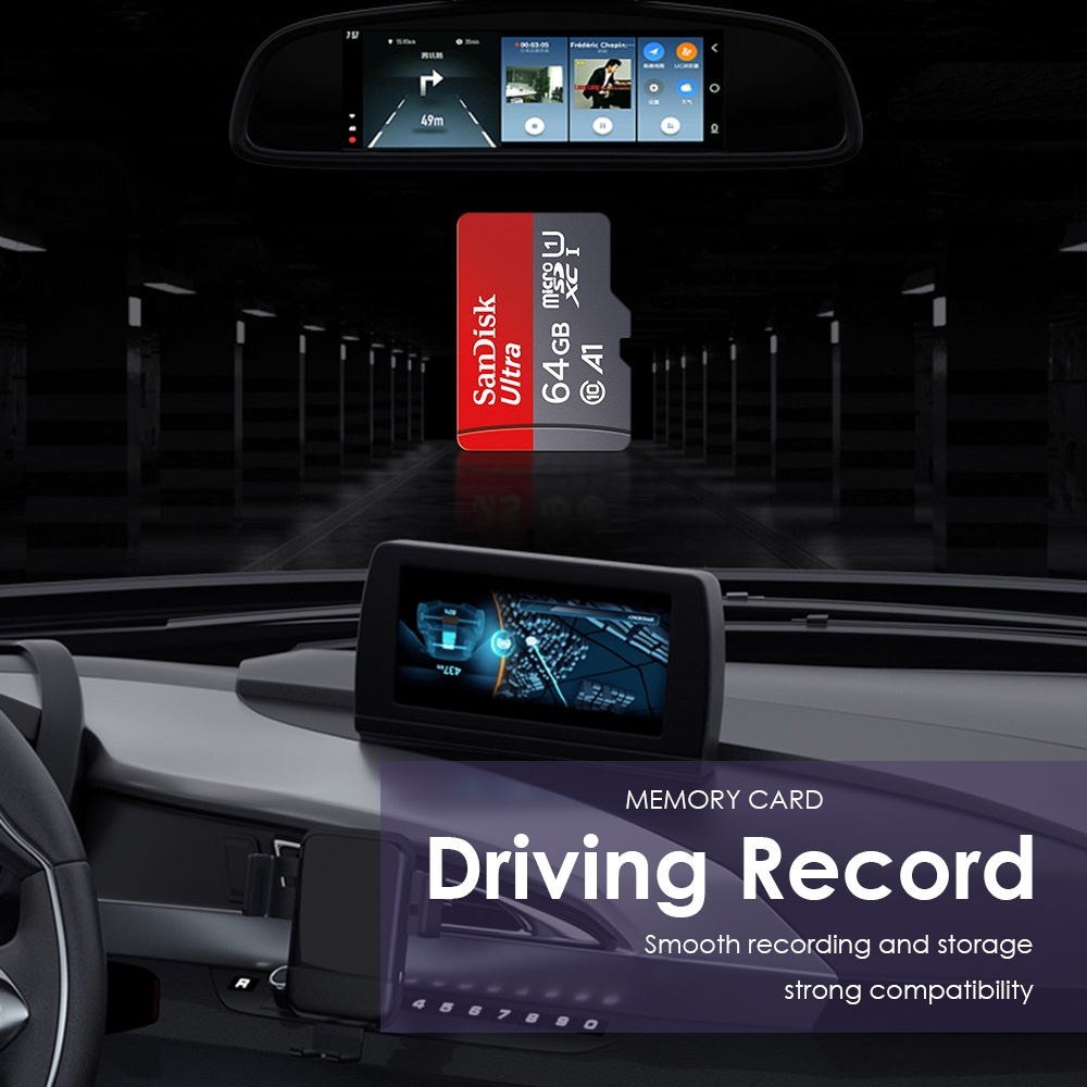 Sandisk Ultra 128gb Mini SD Card 256GB 512G 1TB TF Flash Memory 32GB 64GB 128gb Mobile Phone