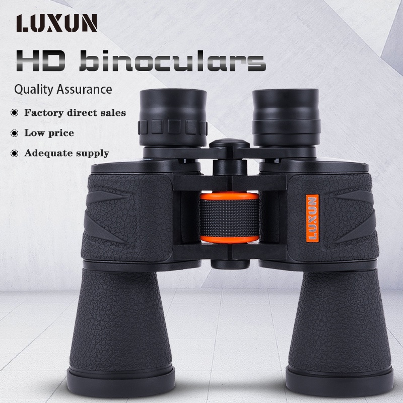 LUXUN Powerful Portable Binoculars 20X50 HD Powerful Professional Binoculars Optics Water Proof