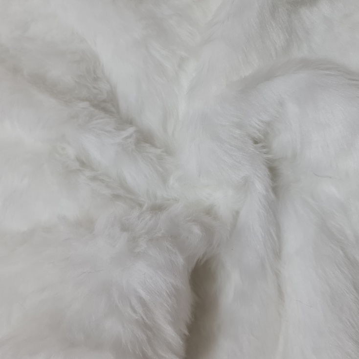 Premium Soft Bear Faux Fur Fabric for flatlay table cover product