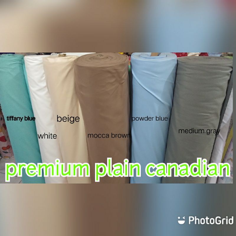 PREMIUM CANADIAN COTTON 96 WIDTH Shopee Philippines