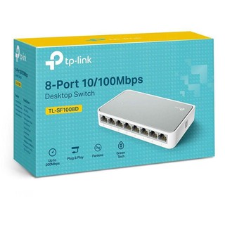 TP-LINK TL-SF1008D 8 Port Fast Ethernet Switch 10/100Mbps Switch Hub Ethernet Hub